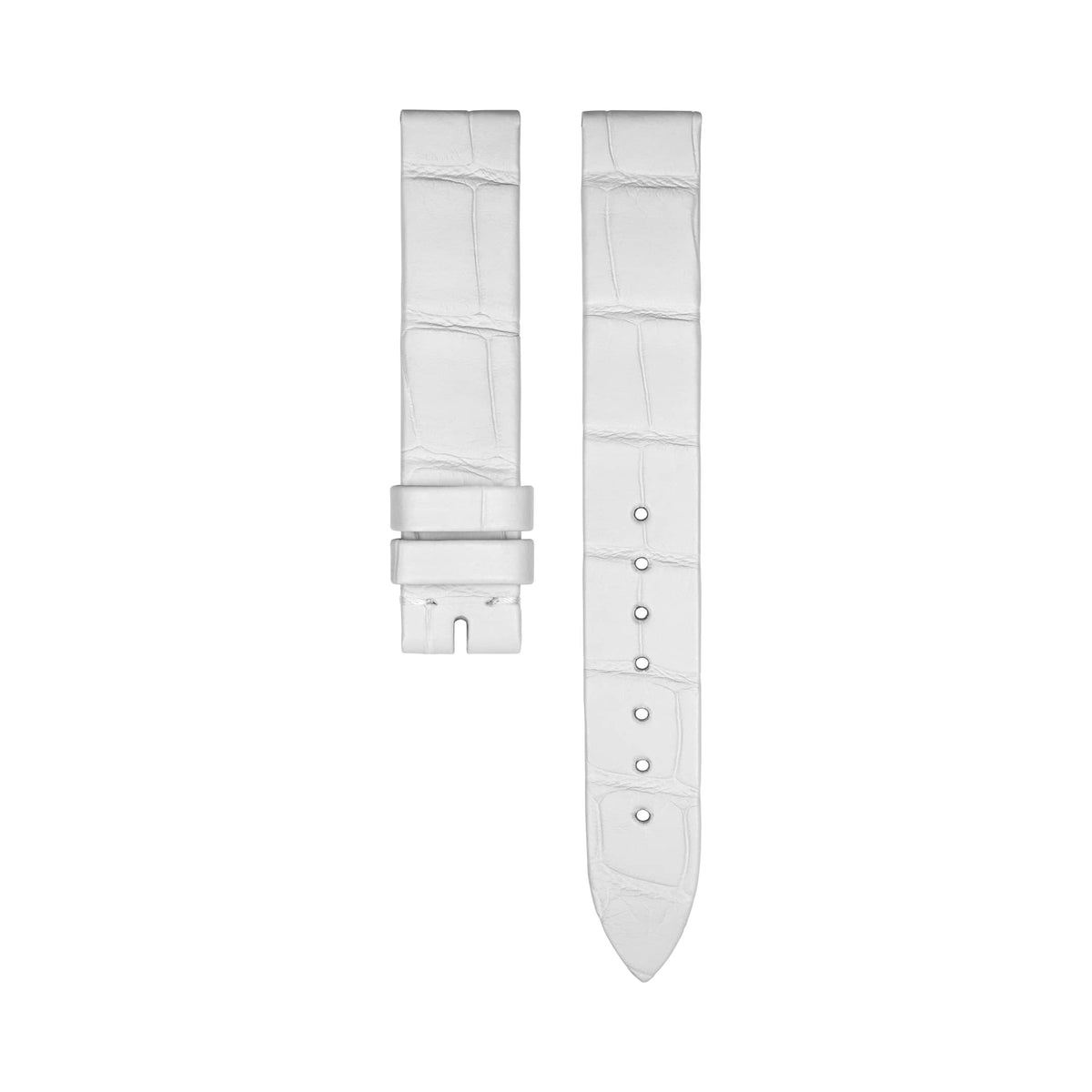Piaget Possession 34mm White Alligator Strap MXE08WLS