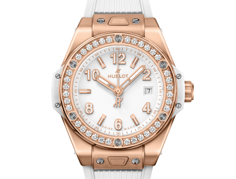 Hublot Big Bang One Click King Gold White Diamonds 33 mm 485.OE.2080.RW.1204