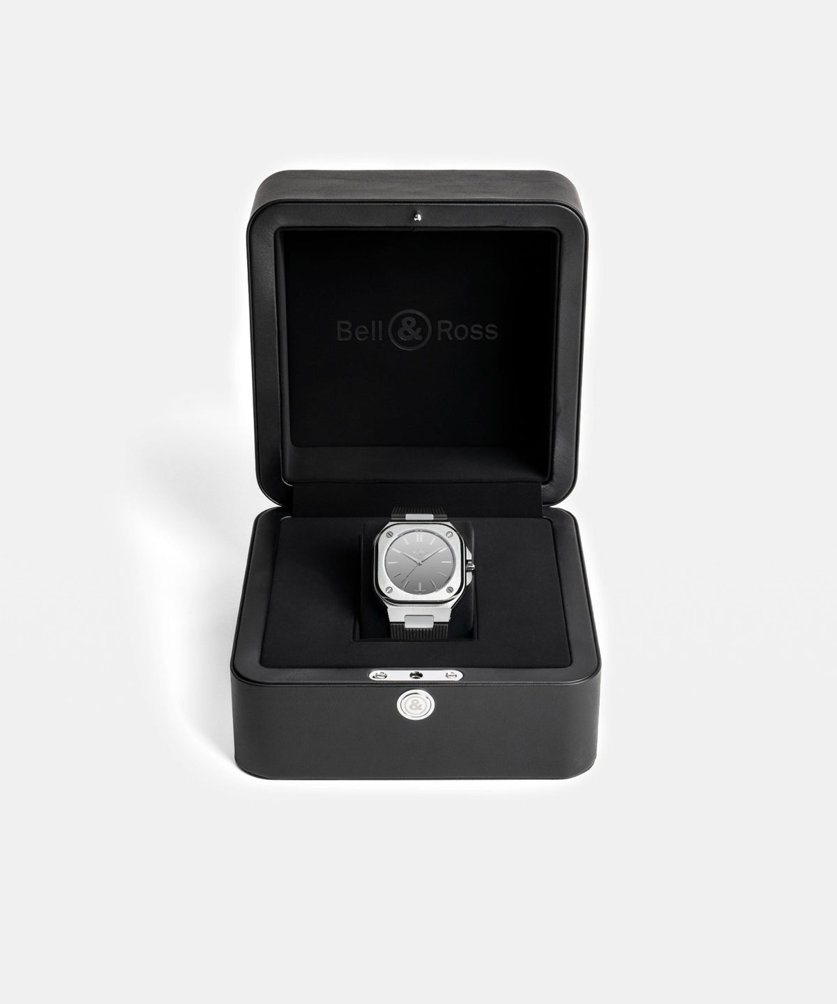 Bell & Ross Montre BR-05 Grey Mirror Steel BR05A-MI-ST/SRB