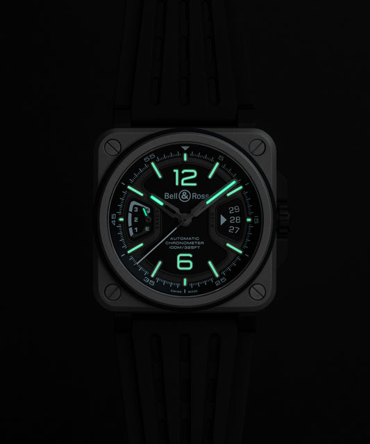 Bell & Ross Watch BR-X3 Black Titanium BRX3R-BL-TI/SRB