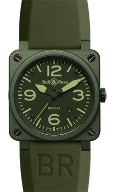 Bell & Ross BR 03-92 Military Ceramic Rubber Watch