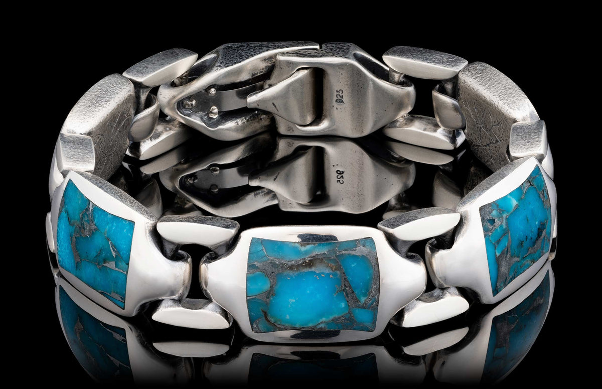 William Henry JEWELRY Turquoise Retro BR13 TQ