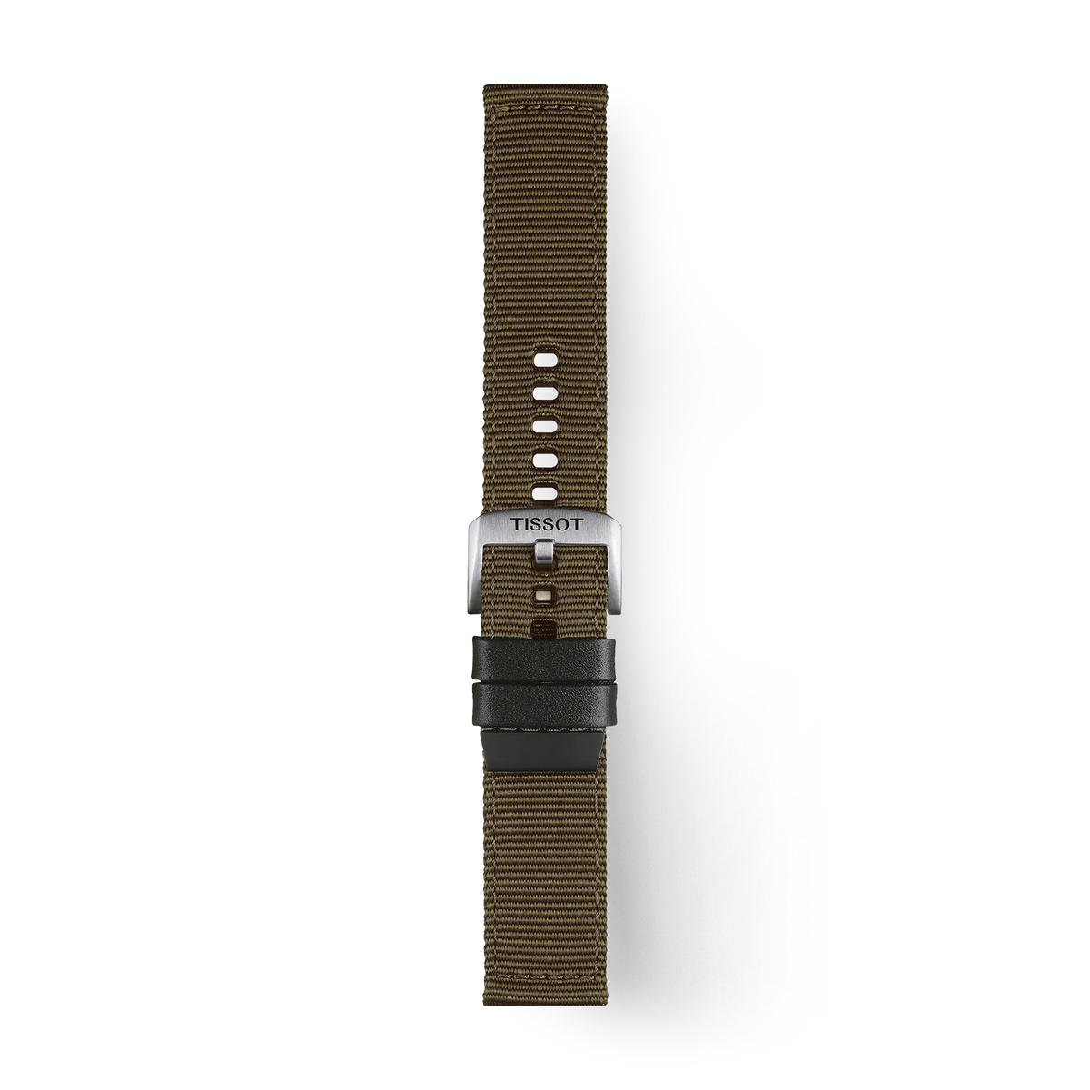 Tissot Official Khaki Fabric Strap Lugs 22 mm T852046756