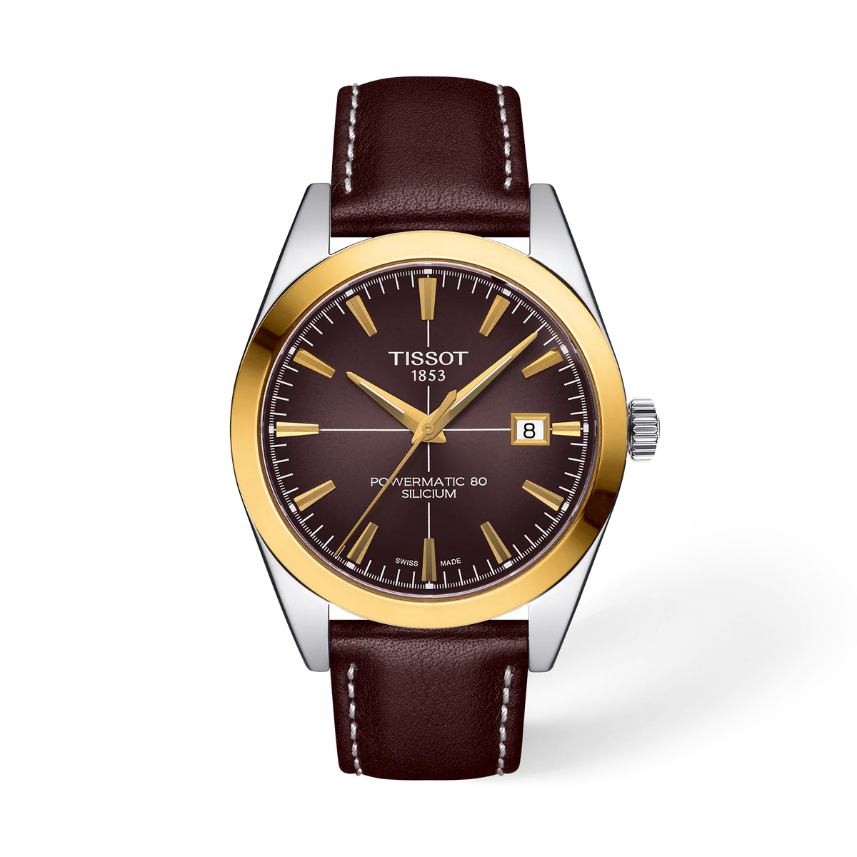 Tissot Gentleman Gold Bezel 40mm T9274074629101