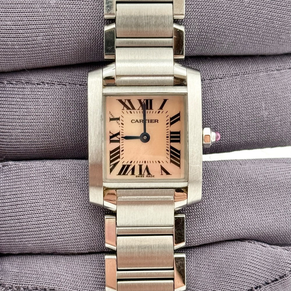 Pre-Owned Cartier Tank Francaise W51028Q3-2384