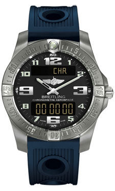 Breitling Aerospace Evo Ocean Racer Strap - Deployant Buckle E7936310/BC27-ocean-racer-blue-deployant Men's Watch