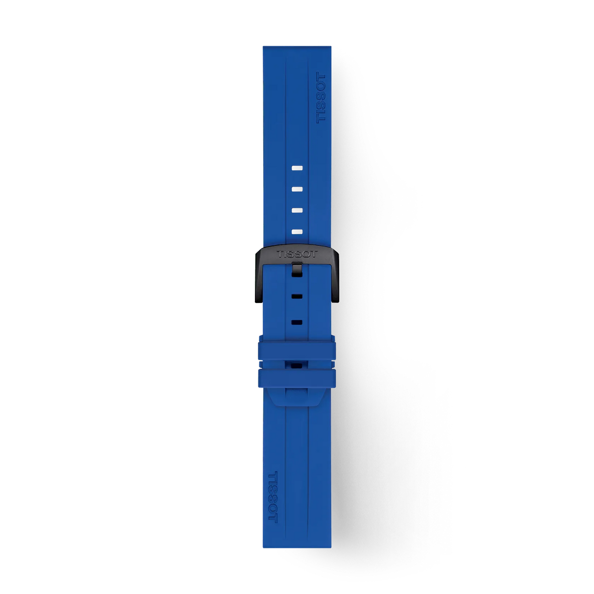 Tissot Official Blue Silicone Strap Lugs 22mm T852050991