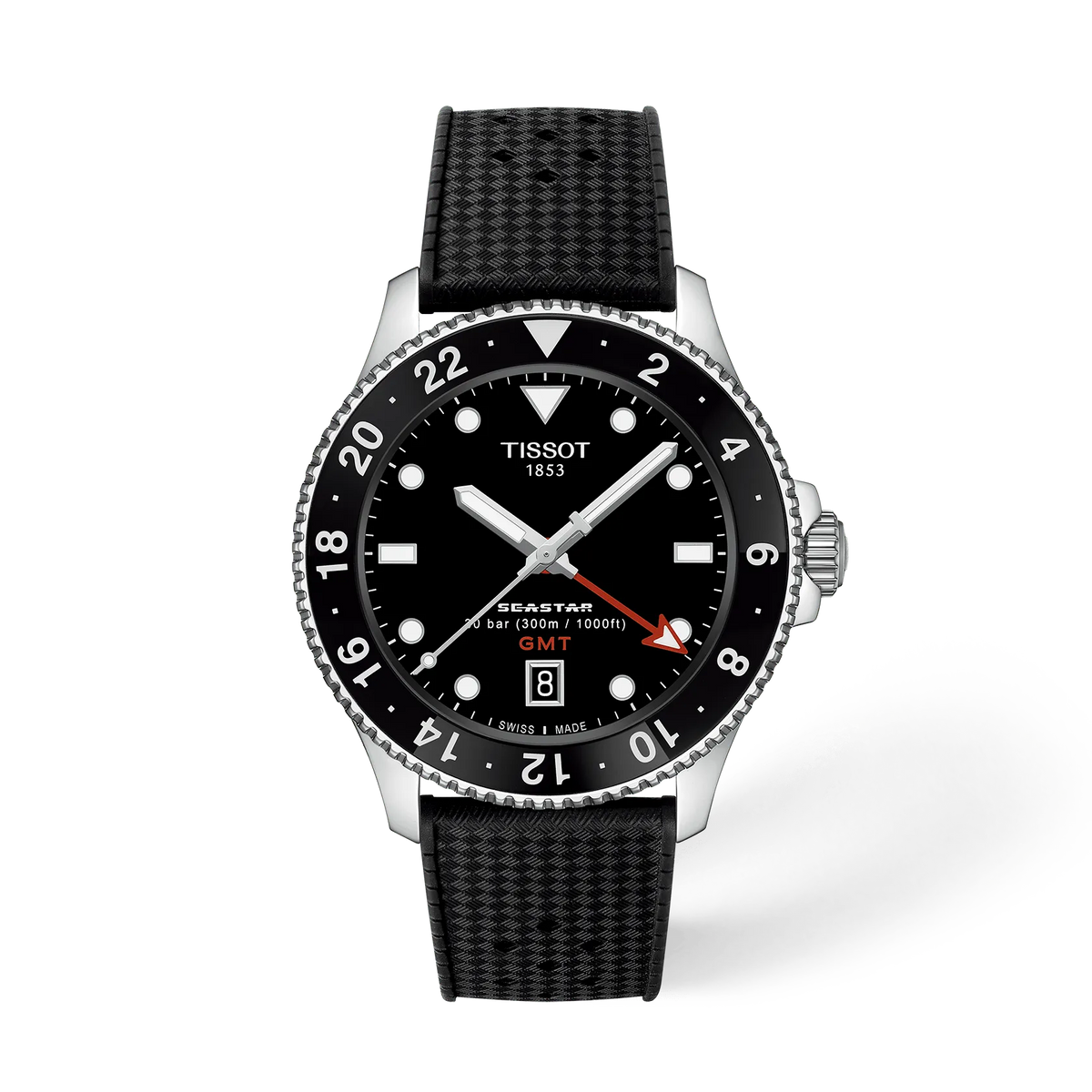 Tissot Seastar 1000 GMT 40mm T1208521705100