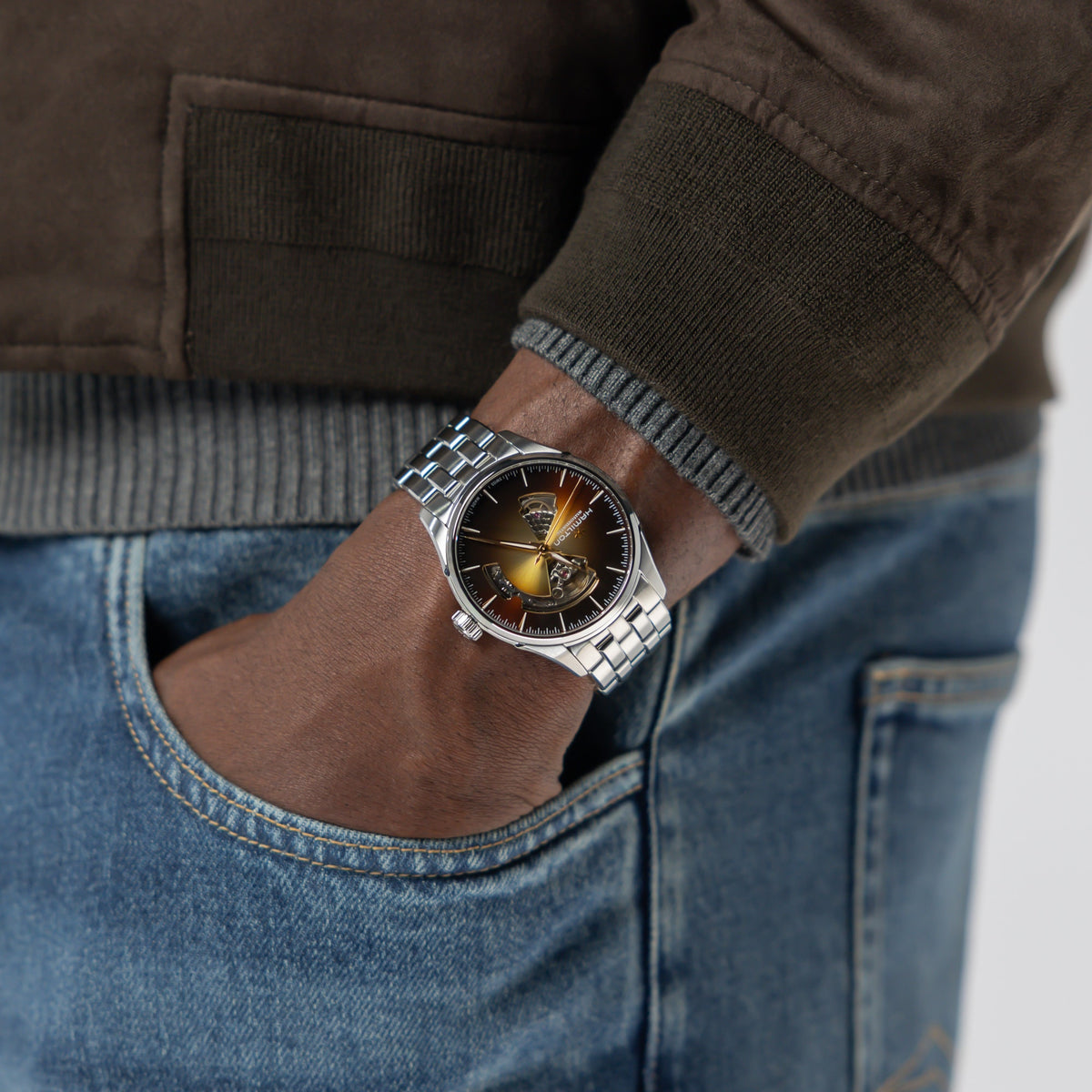 Hamilton Jazzmaster Open Heart Auto 40 mm H32675181