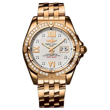 Breitling Cockpit Rose Gold Diamonds H4935053/A678-pilot-steel-rose-gold