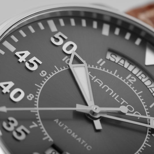 Hamilton Khaki Aviation Pilot Day Date Auto H64615585