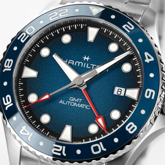Hamilton Khaki Navy Scuba Auto GMT 43mm H82535140