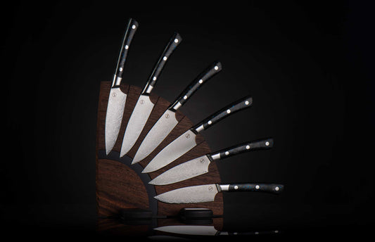 William Henry K19 Kultro Pro Steak - Black Walnut / Tempest (White) K19S-WTE