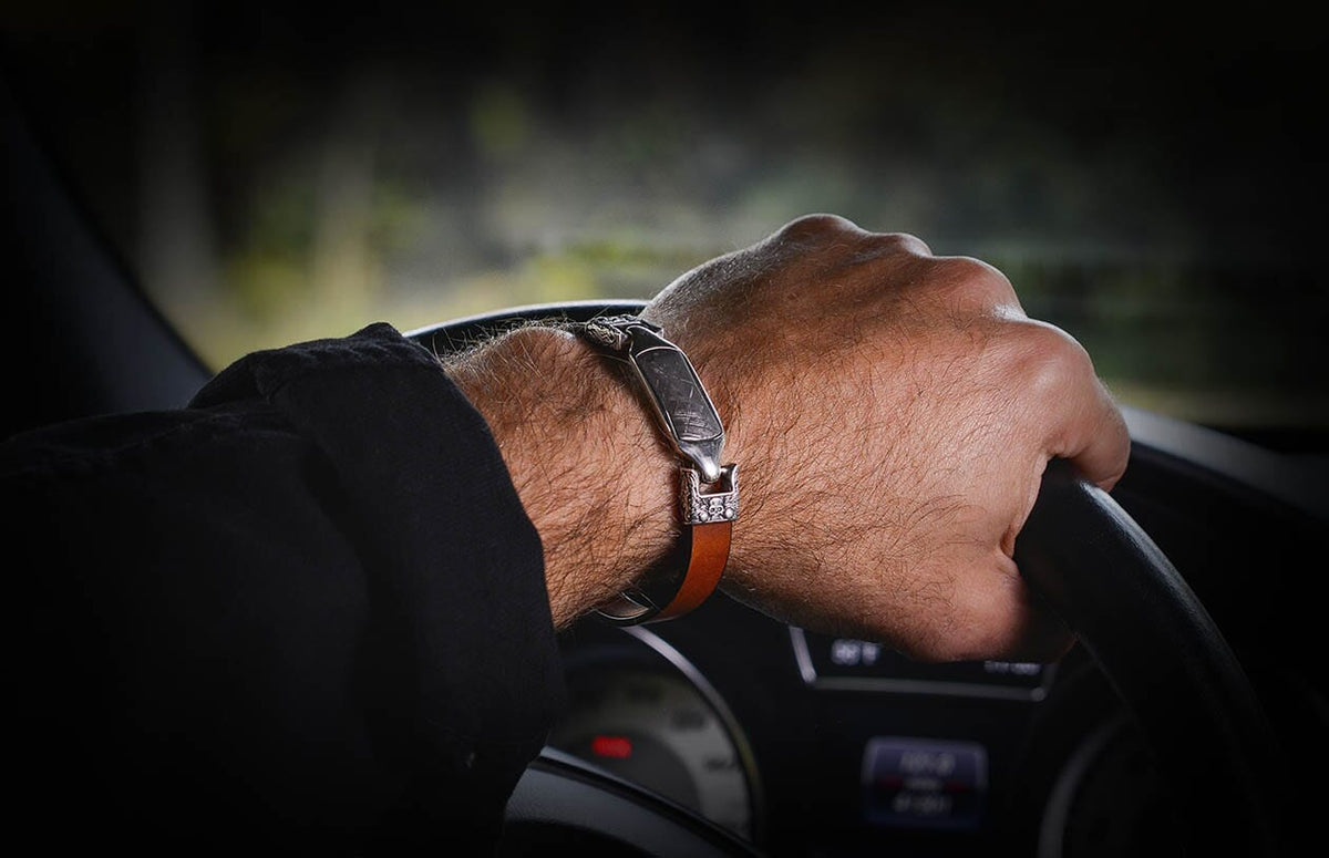 William Henry JEWELRY Layla - Meteorite/Brown LC193 RRMET BRN
