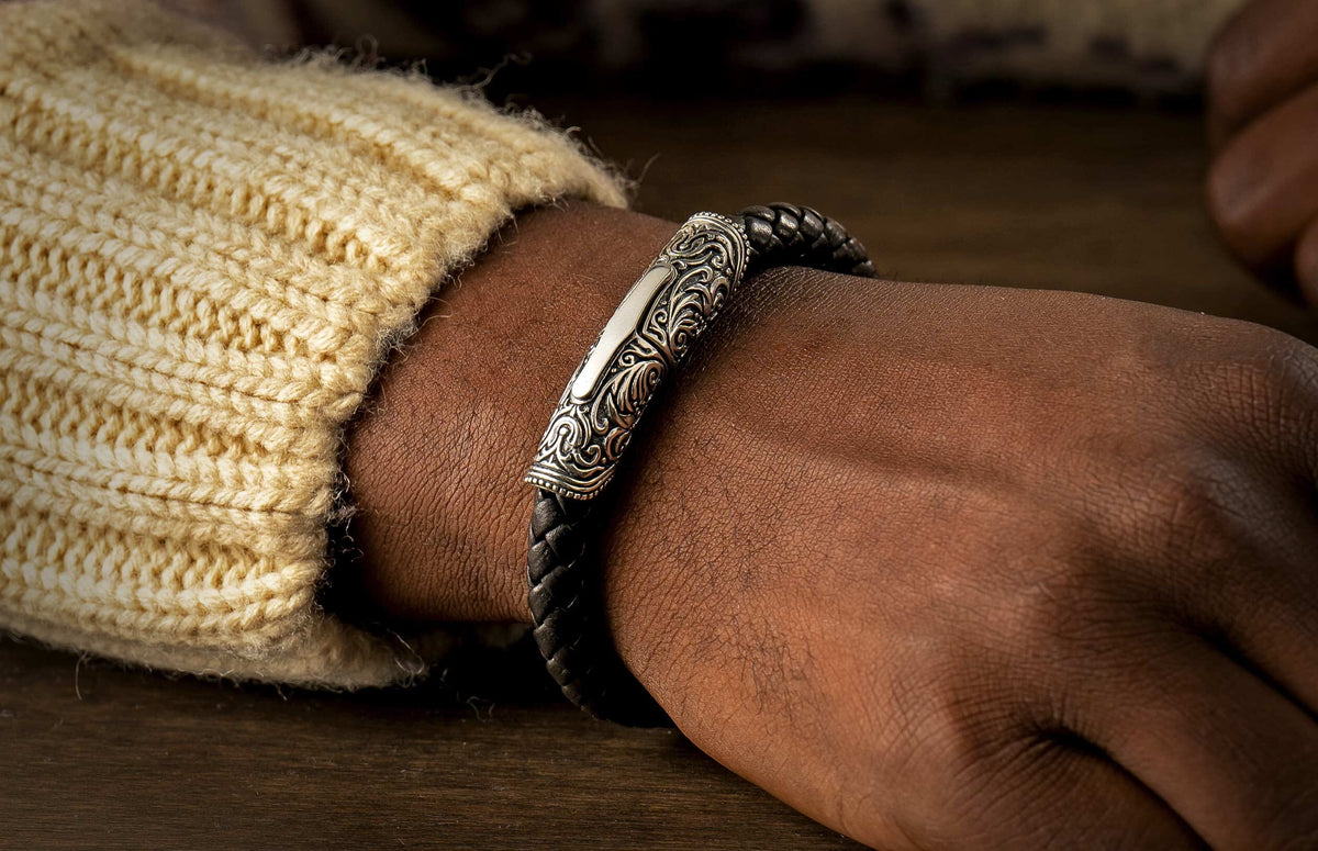 William Henry JEWELRY Milan - Silver/Black LC196 TS BLK