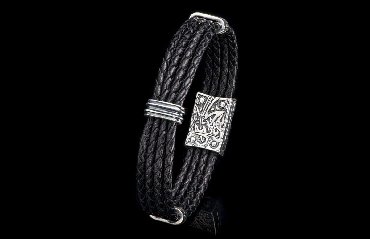 William Henry JEWELRY Free Bird - Silver/Black LC197 RRS BLK
