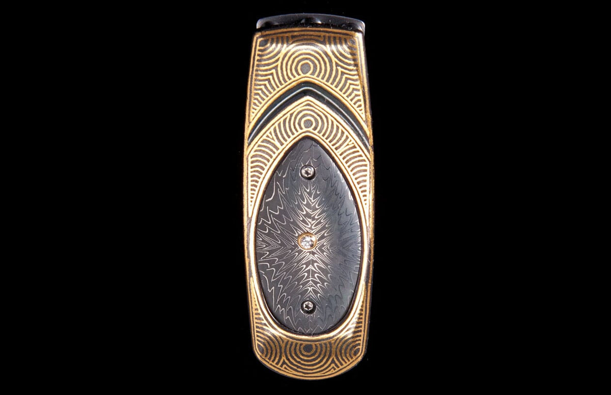 William Henry MONEY CLIP M1 Geneva 'Burst' M1 BURST