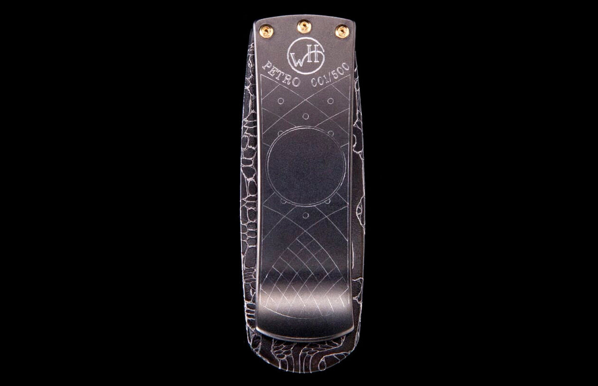 William Henry MONEY CLIP M1 Geneva 'Petro' M1 PETRO