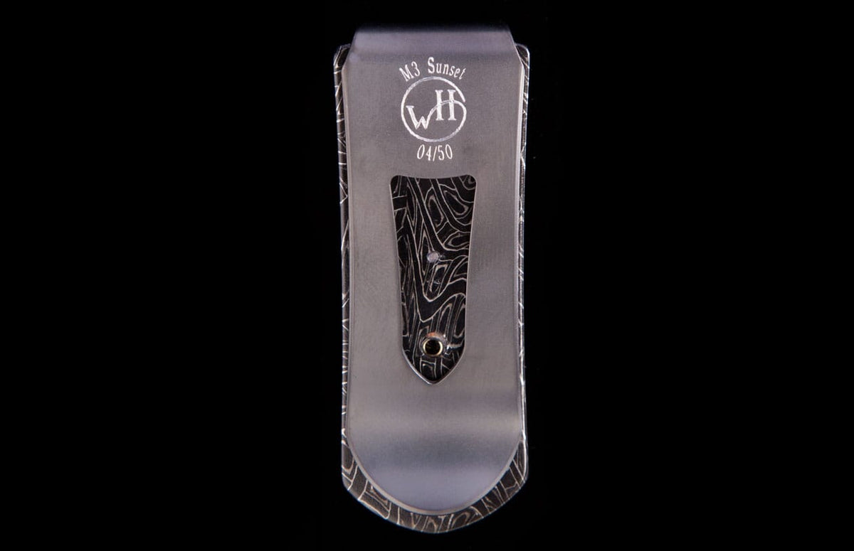William Henry MONEY CLIP M3 Sunset