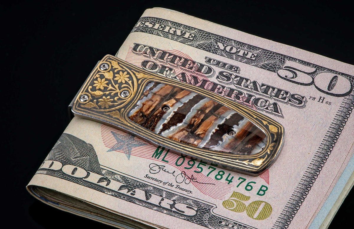 William Henry MONEY CLIP M4 Antiquity