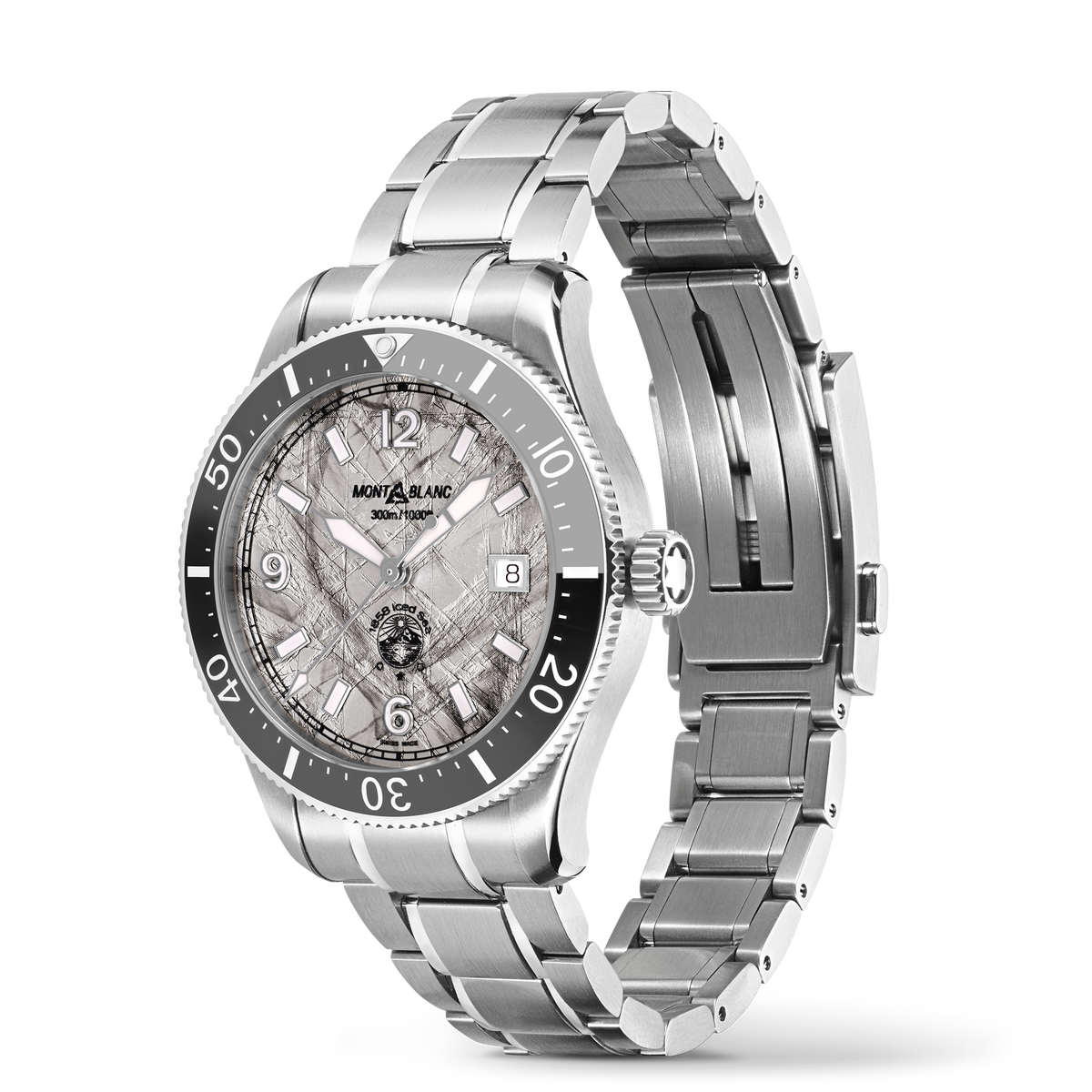 Montblanc Iced Sea Automatic Date - Steel - Ceramic - Gray - Montblanc® US MB130793