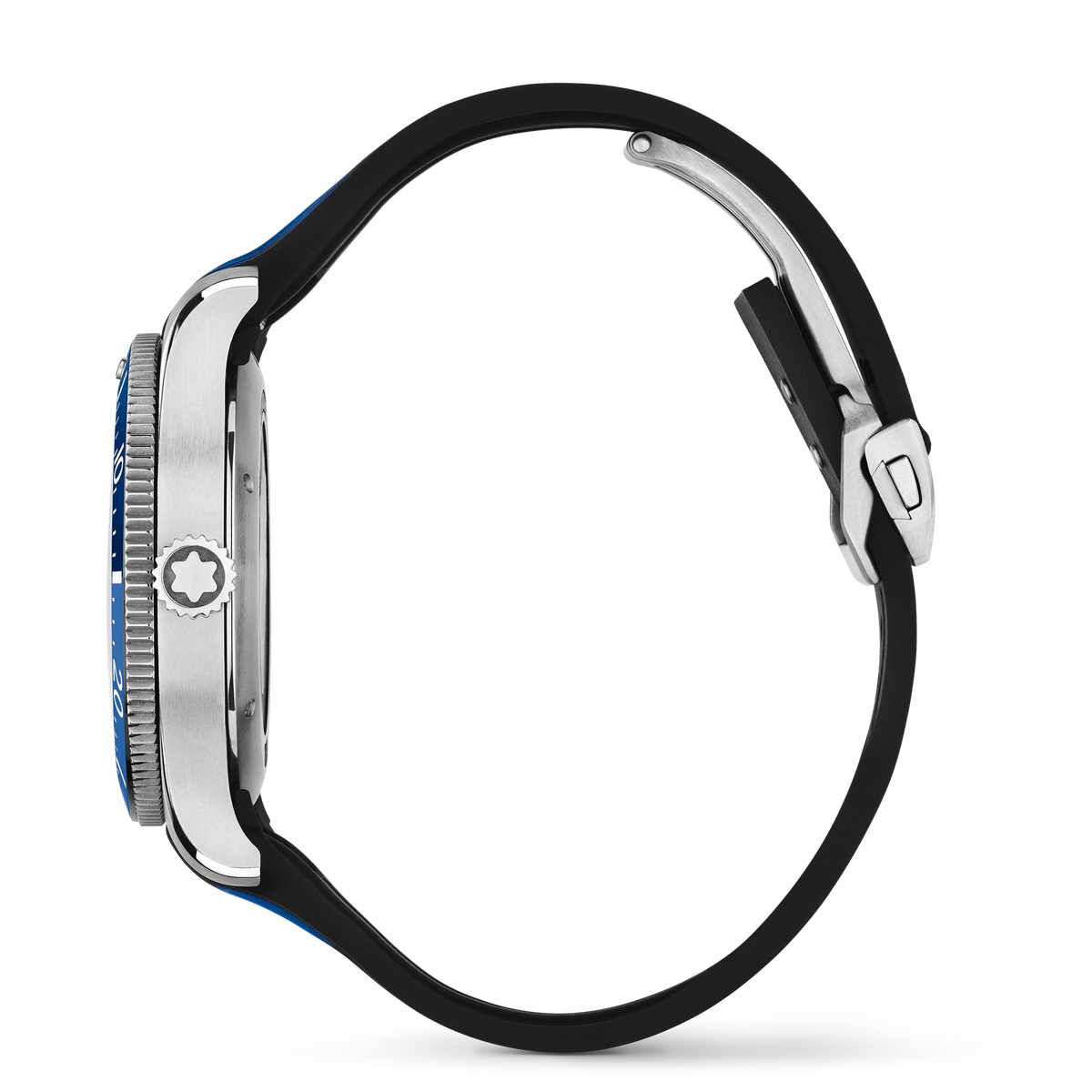 Montblanc Iced Sea Automatic Date - Steel - Ceramic - Blue - Montblanc® US MB129370