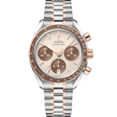 Omega Speedmaster 38 Speedmaster Steel - Sedna™ gold Chronometer Watch 324.20.38.50.02.002 32420385002002