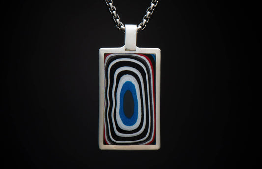 William Henry JEWELRY Fordite Pinnacle P43 FD