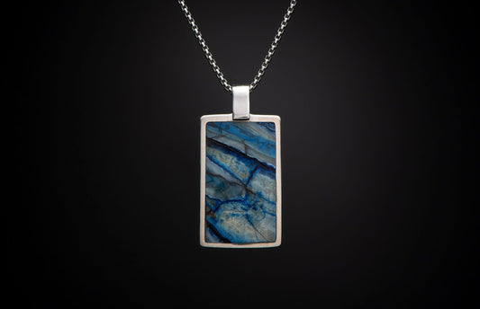 William Henry JEWELRY Blue Mammoth Shift P44 MT BL