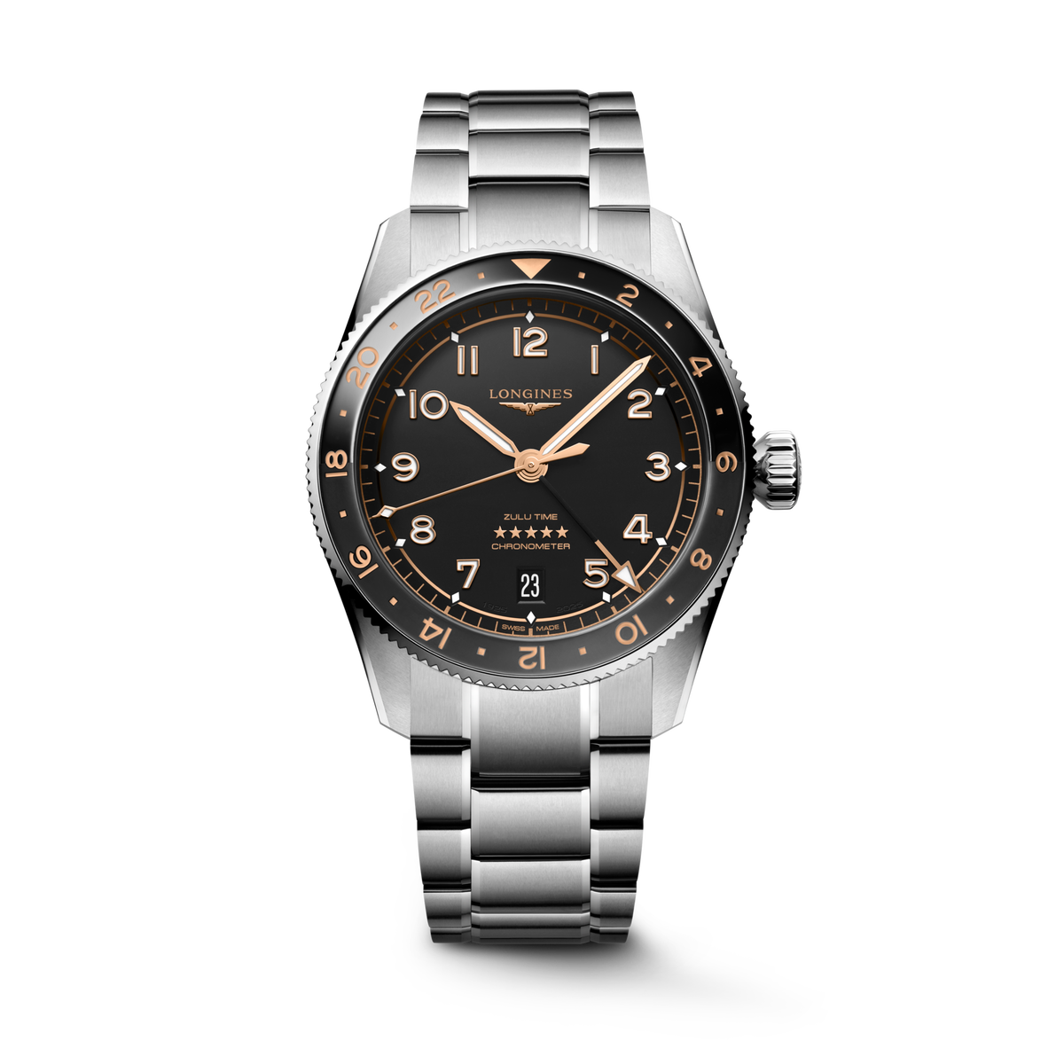 LONGINES SPIRIT ZULU TIME L3.802.4.50.6