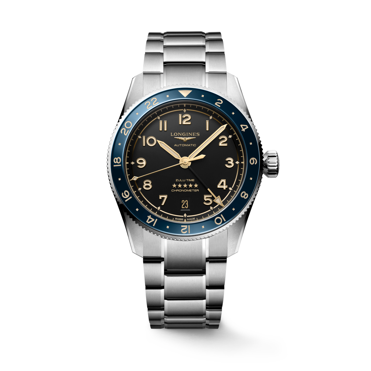 LONGINES SPIRIT ZULU TIME L3.802.4.60.6