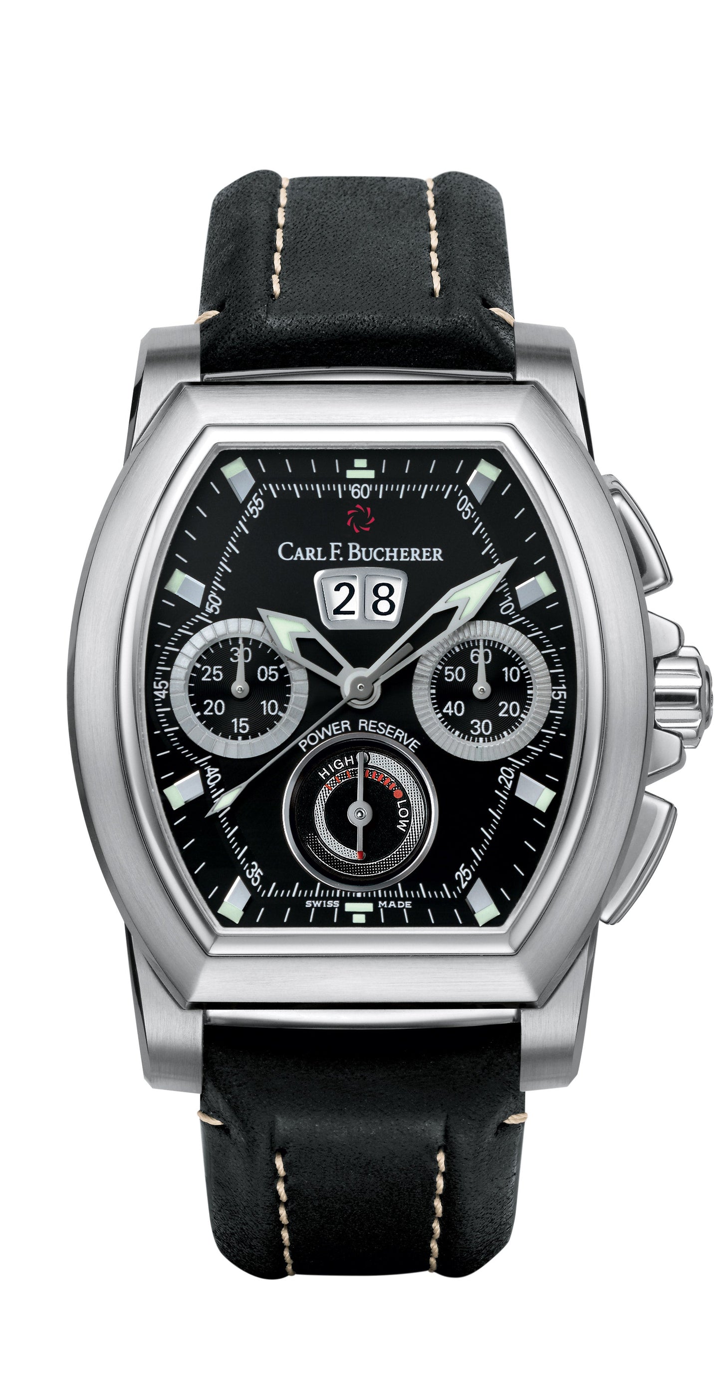 Carl F. Bucherer Patravi T-Graph Stainless Steel On Strap Men's Watch 00.10615.08.33.01