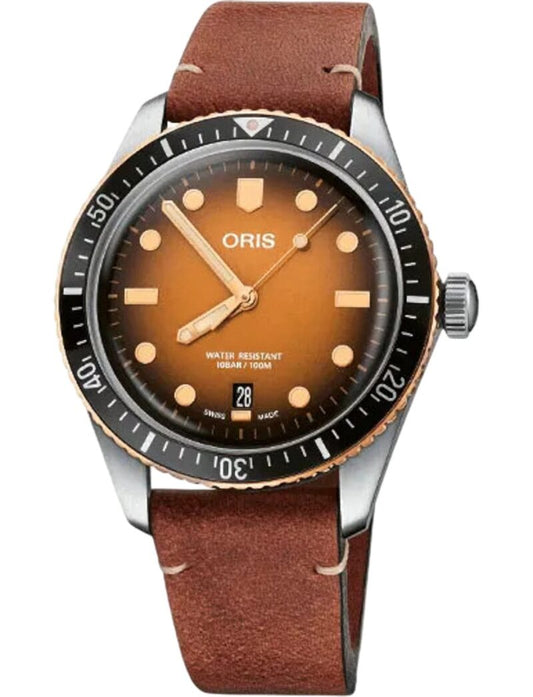 Divers Sixty-Five ‘Sunset’ Steel and Bronze