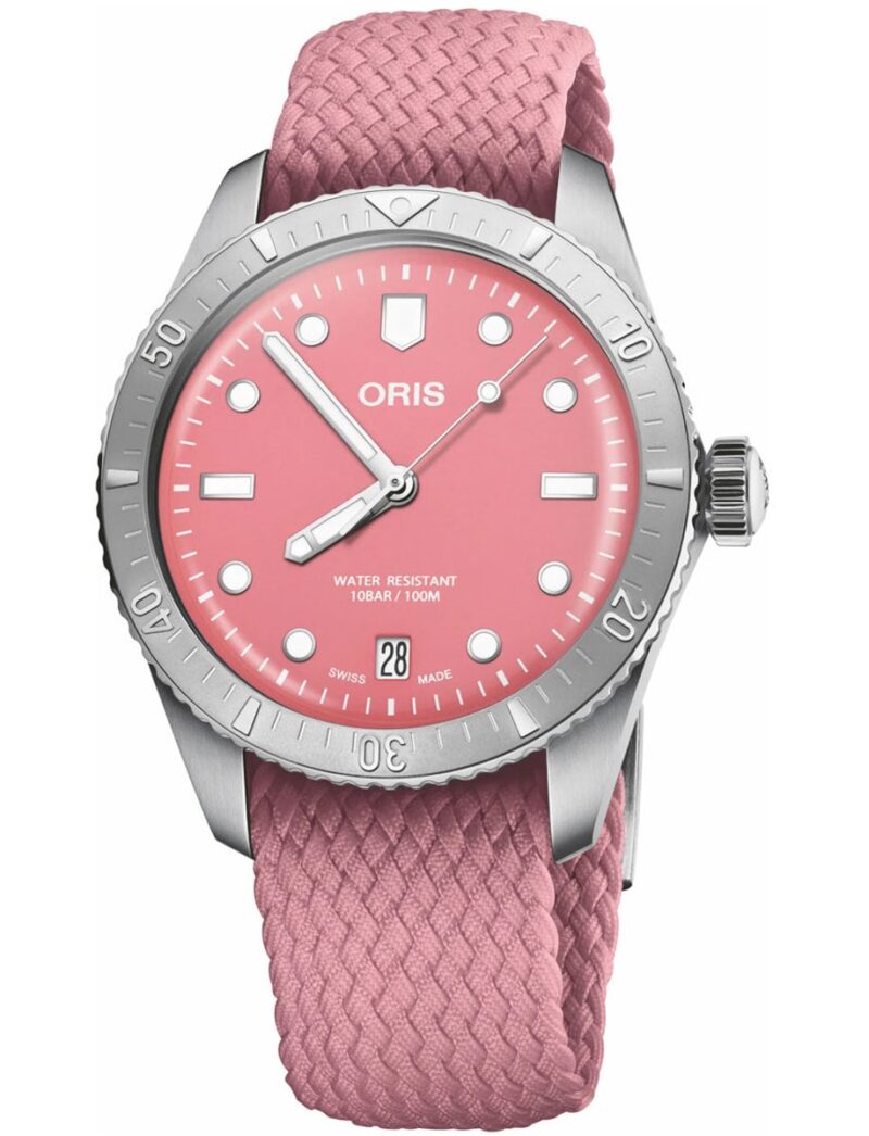 Sixty-Five Pink Cotton Candy Perlon Strap