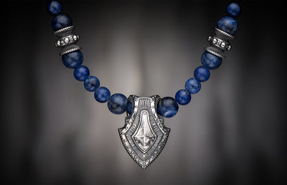 William Henry JEWELRY Sodalite Shield P39 SOD - 2