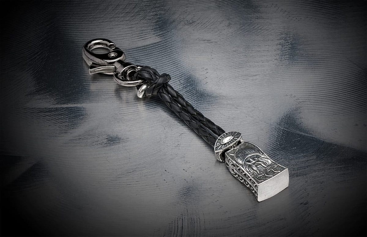 William Henry KEY CHAIN Touchstone 9 'Silver Warrior'