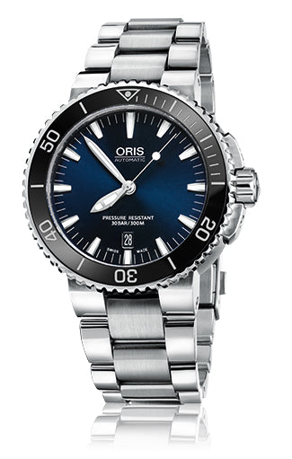 Oris Aquis Date 01 733 7653 4153-07 8 26 01PEB Men's Watch