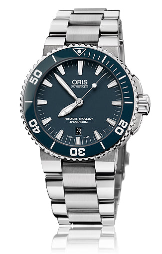 Oris Divers C Date 01 733 7653 4155-07 8 26 01Peb Men's Watch