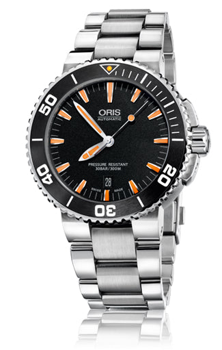 Oris Aquis Date 01 733 7653 4159-07 8 26 01PEB Men's Watch