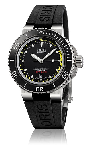 Oris Aquis Depth Gauge 01 733 7675 4154-Set RS Men's Watch