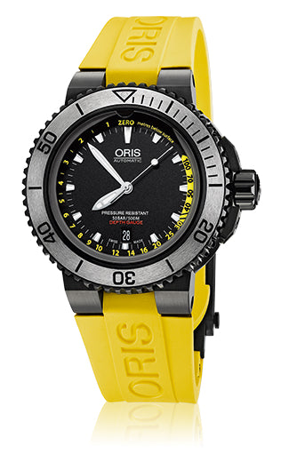 Oris Aquis Depth Gauge 01 733 7675 4754-Set RS Men's Watch