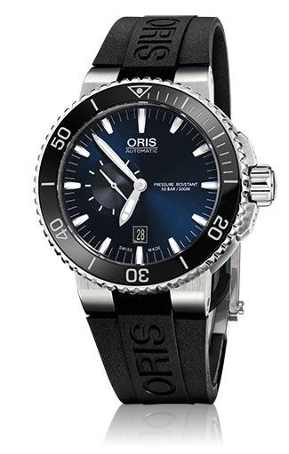 Oris Aquis Small Second Date 01 743 7673 4135-07 4 26 34EB Men's Watch