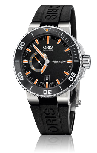 Oris Aquis Small Second Date Men's Watch 01 743 7673 4159-07 4 26 34EB