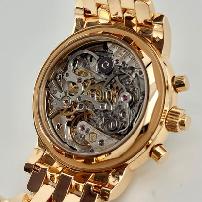 Pre-Owned Patek Philippe Grand Complications Split Seconds Perpetual Calendar 5204/1R-001