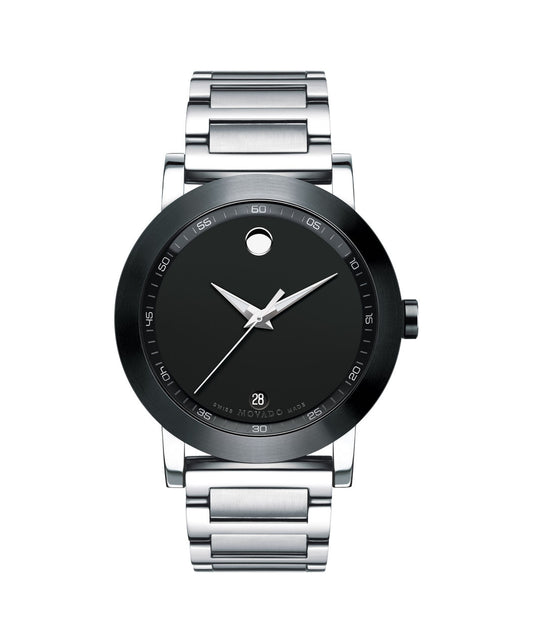 Movado Men's Museum Sport 42mm SS On Bracelet 0606604