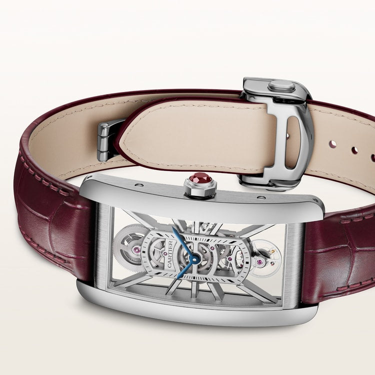 Cartier Tank Américaine Skeleton Watch WHTA0041