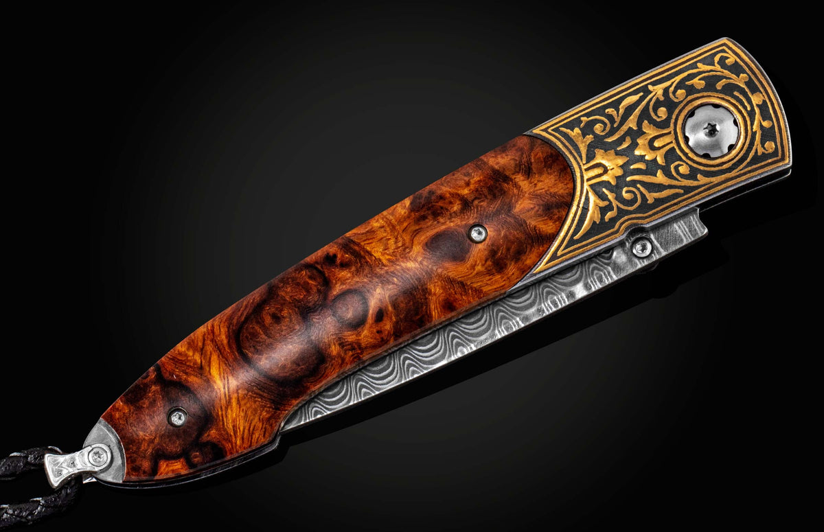 William Henry KNIVES B10 Gold & Iron