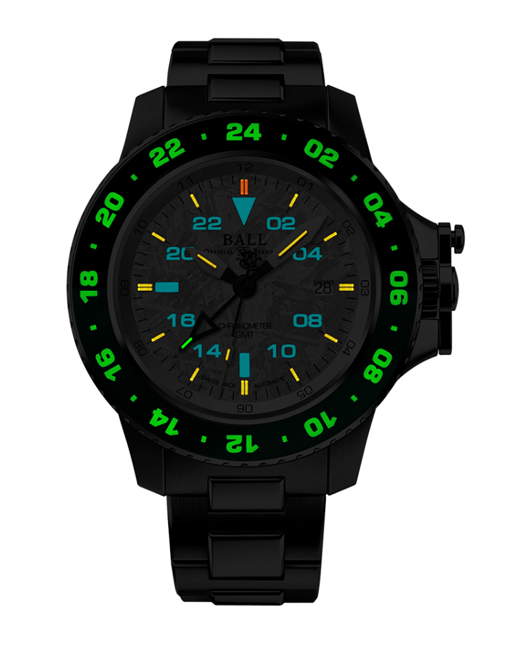 Ball Engineer Hydrocarbon AeroGMT II Meteorite DG2018C-S21C-MSL