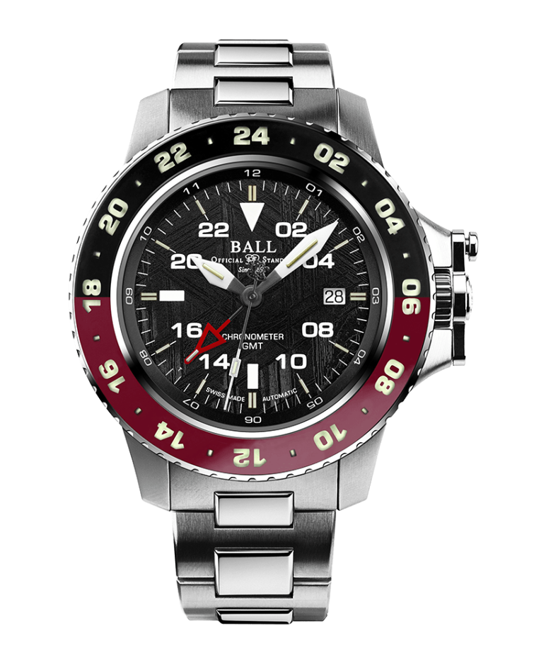 Ball Engineer Hydrocarbon AeroGMT II Meteorite DG2018C-S22C-MBK