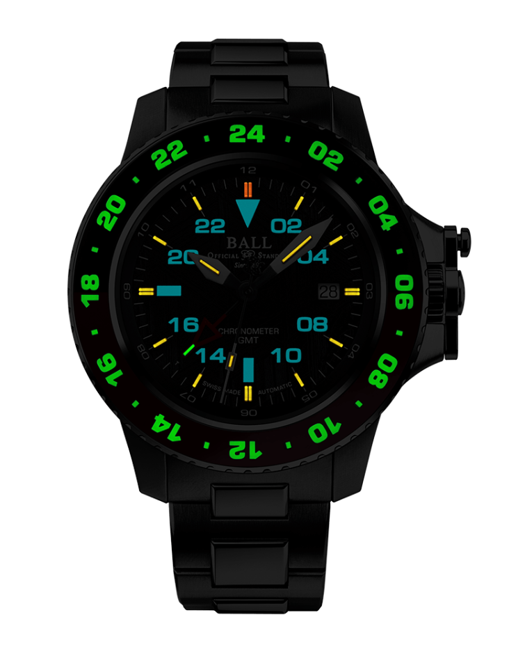 Ball Engineer Hydrocarbon AeroGMT II Meteorite DG2018C-S22C-MBK